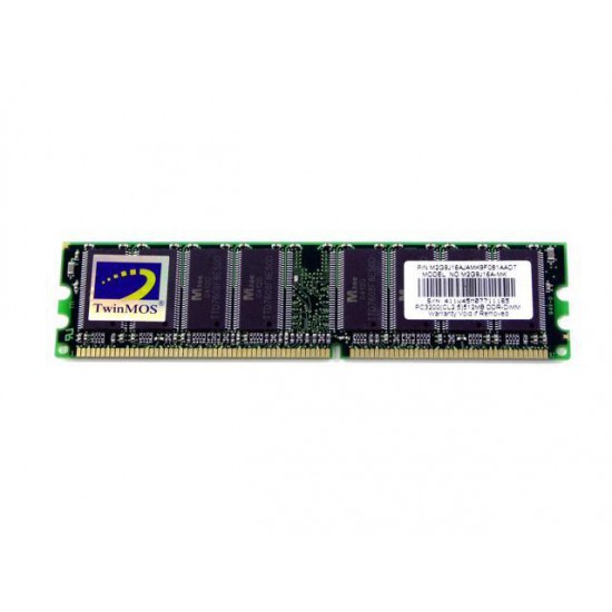 TWINMOS 512MB DDR 400MHz M2G9J16A-MK PC RAM