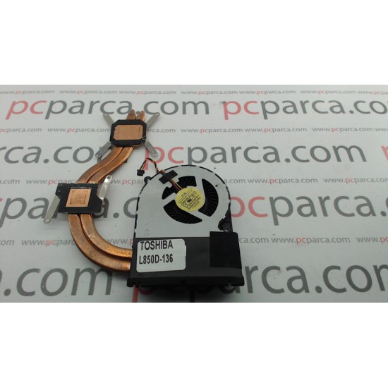 TOSHIBA L850D-136 İŞLEMCİ SOĞUTUCU BAKIR VE FAN TOSHIBA L850D-136 İŞLEMCİ SOĞUTUCU BAKIR VE FAN